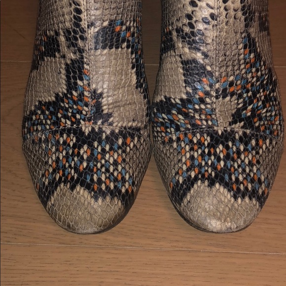 ISABEL MARANT Python leather boots - Picture 3 of 8